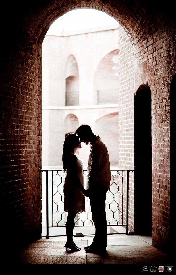 San Francisco Fort Point Engagement Shoot