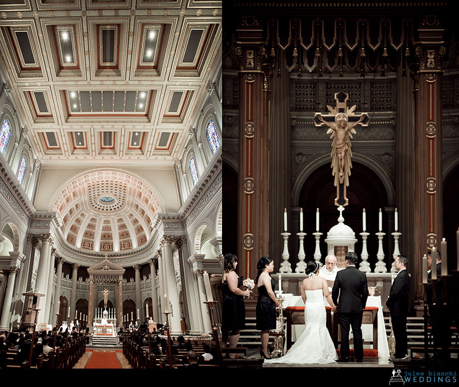 St. Ignatius Church wedding photography