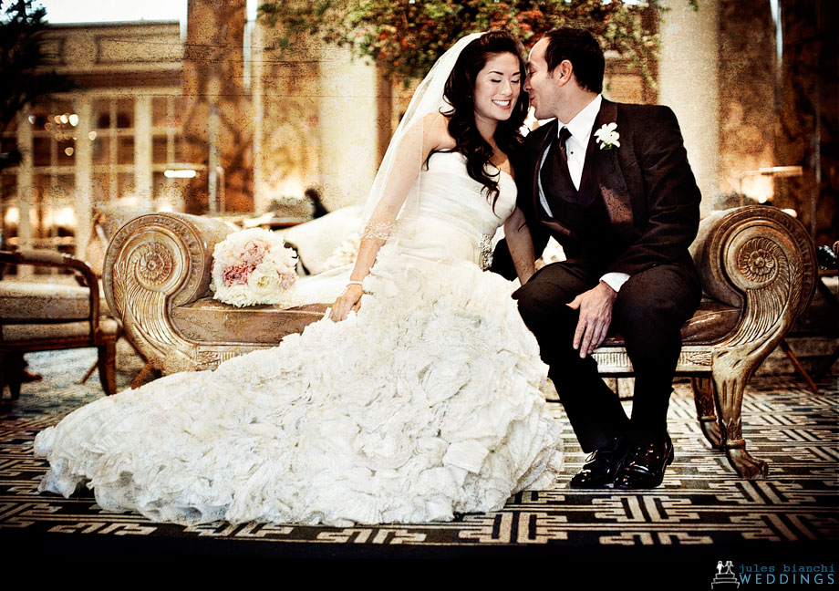 beautiful wedding at the Fairmont Hotel in San Francisco