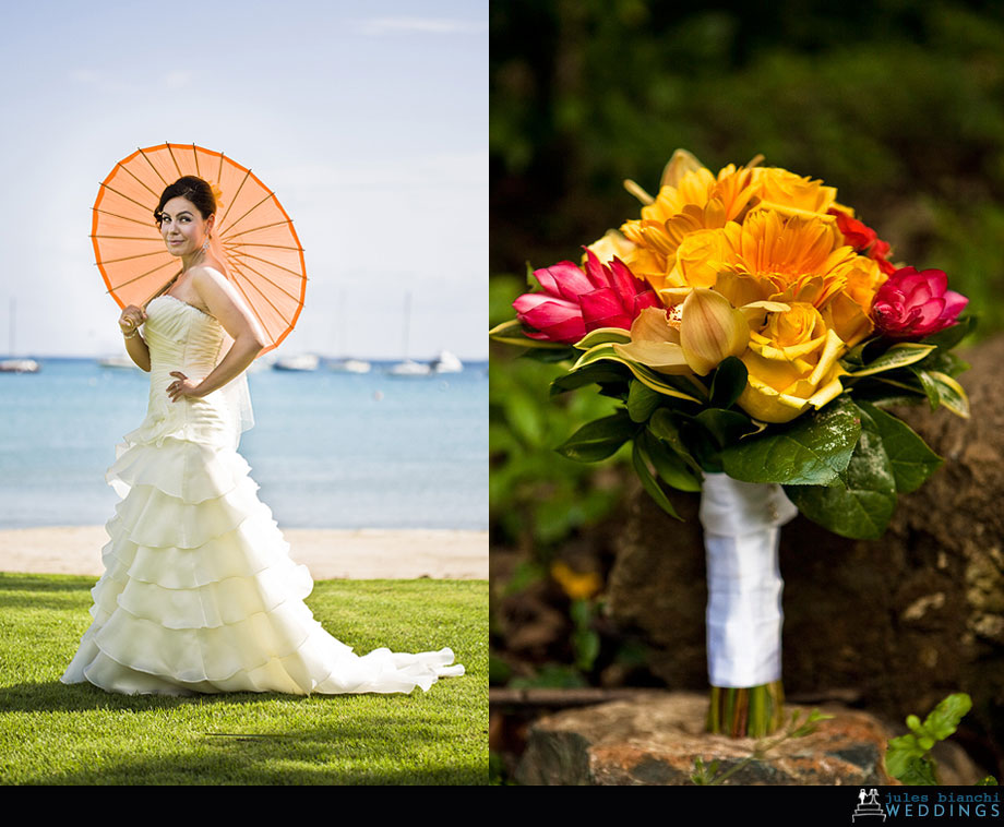 st john trunk bay wedding