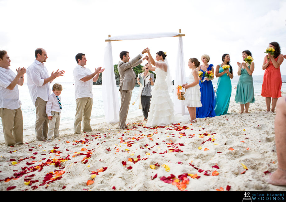 st john trunk bay wedding