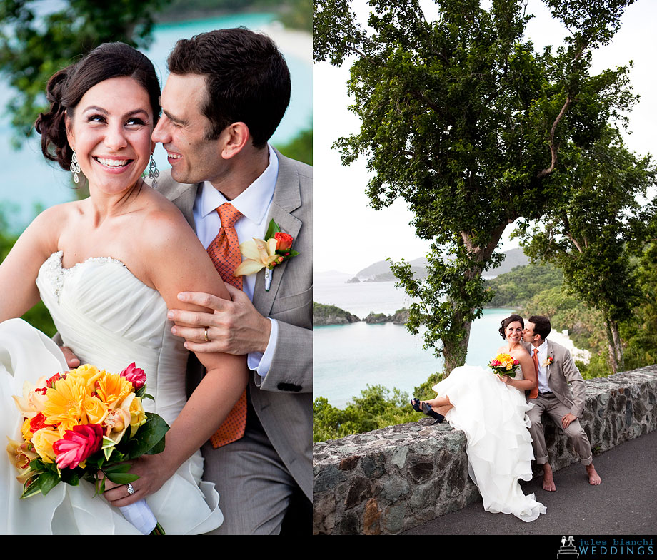 st john trunk bay wedding