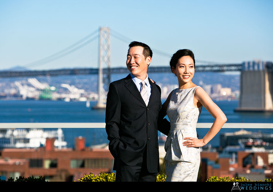 beautiful engagement portrait san francisco