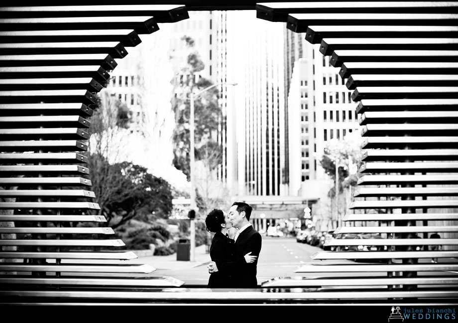 beautiful engagement portrait san francisco