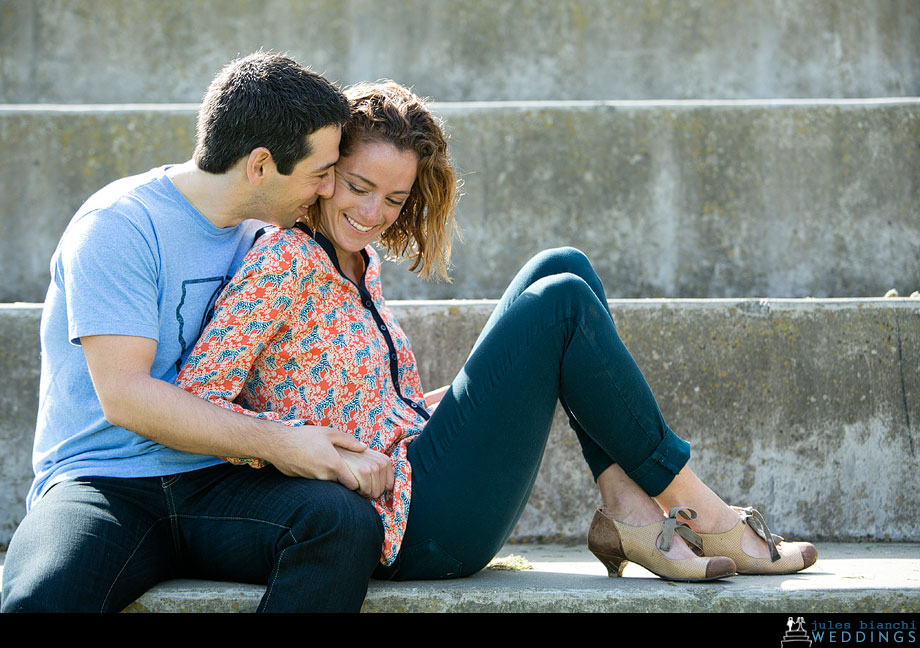 crissy field seward slides engagement shoot