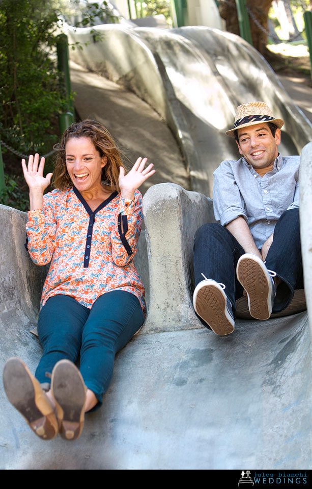 crissy field seward slides engagement shoot