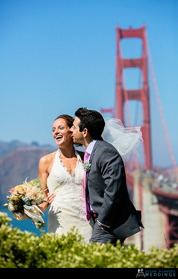 golden gate club wedding, california