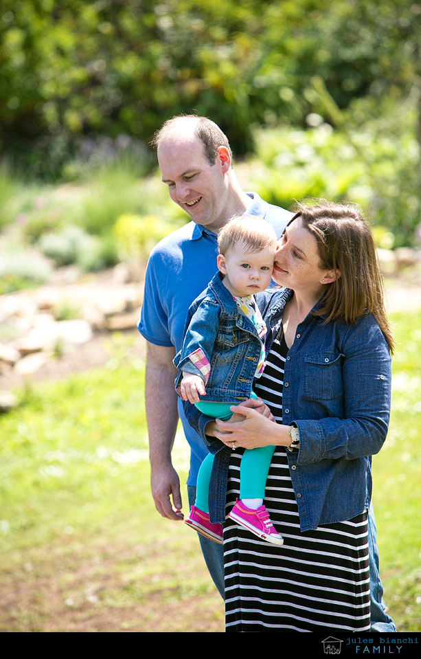 san francisco botanical garden family portrait