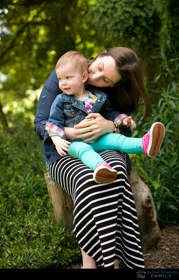 san francisco botanical garden family portrait