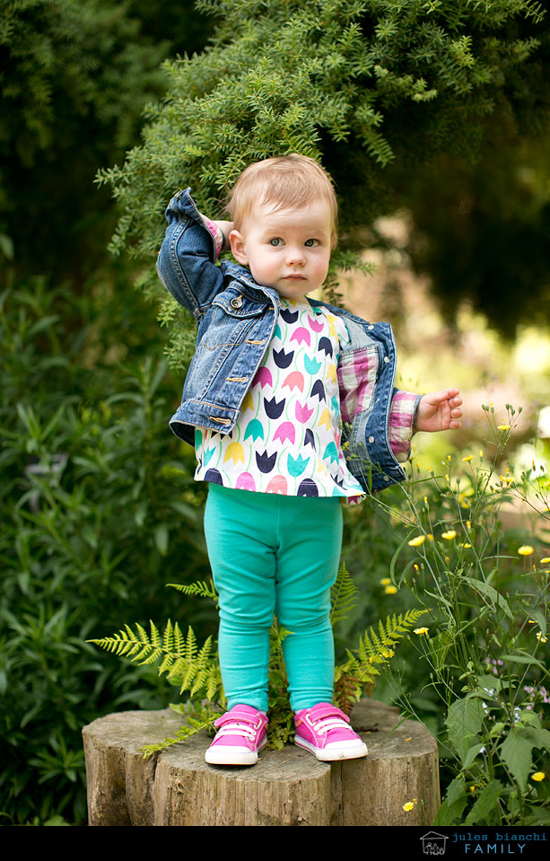 san francisco botanical garden family portrait