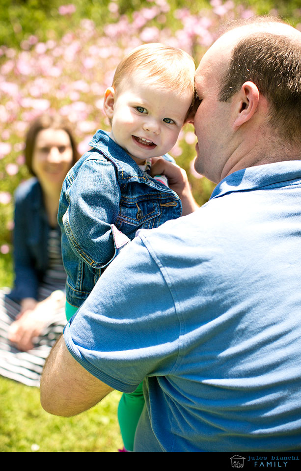 san francisco botanical garden family portrait