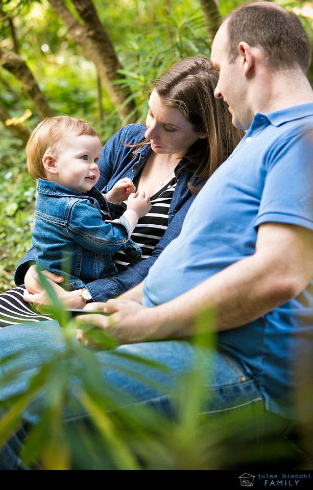 san francisco botanical garden family portrait