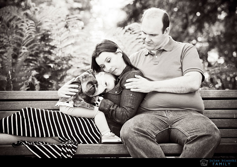 san francisco botanical garden family portrait