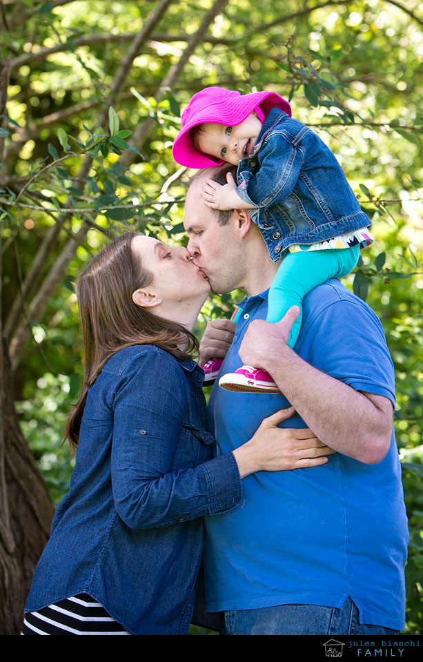 san francisco botanical garden family portrait